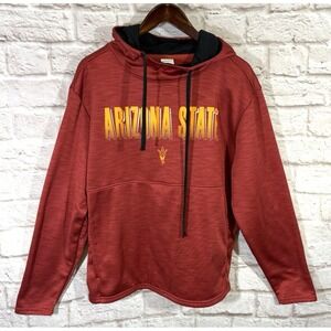 Arizona State Sun Devils Pullover Hoodie Sweatshirt Hoodie Mens Large Pocket